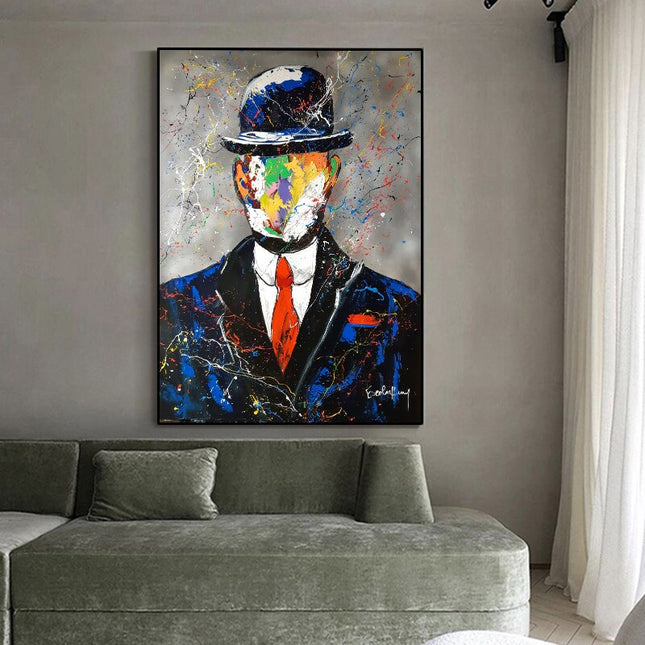 ChandelierDecor - The Son of Man Canvas Wall Art
