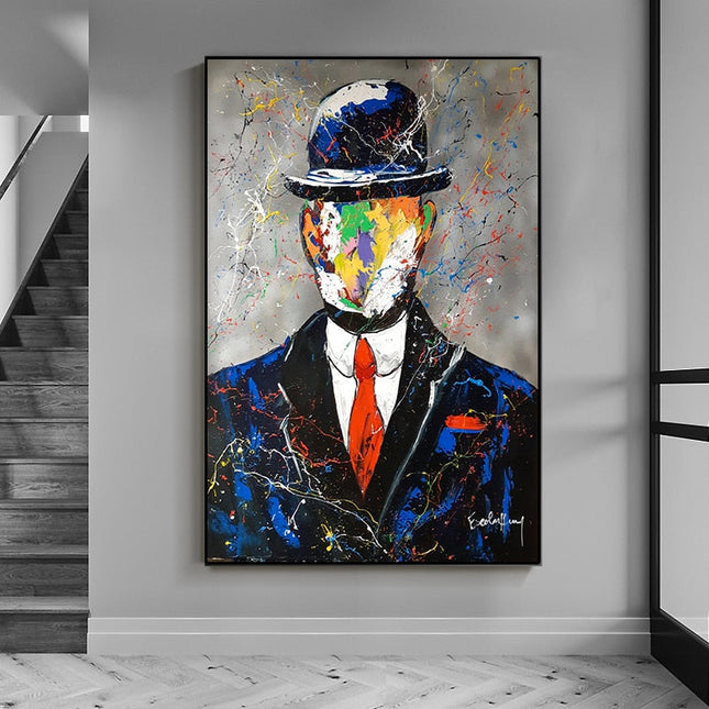 ChandelierDecor - The Son of Man Canvas Wall Art