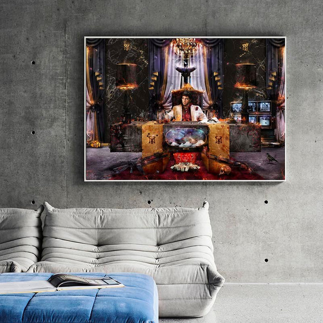 ChandelierDecor - The World Is Yours Wall Art: Scarface Unique Art Designs