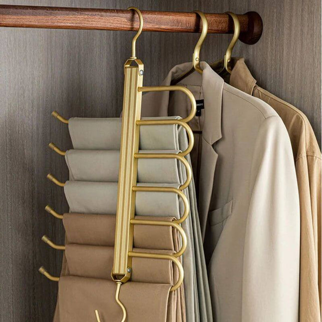 ChandelierDecor - Trousers 6 in 1 Folding 360° Rotatable Aluminium Alloy Hangers