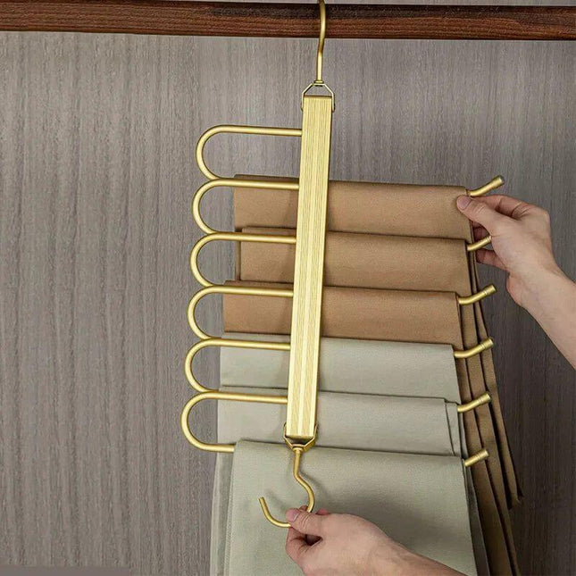 ChandelierDecor - Trousers 6 in 1 Folding 360° Rotatable Aluminium Alloy Hangers