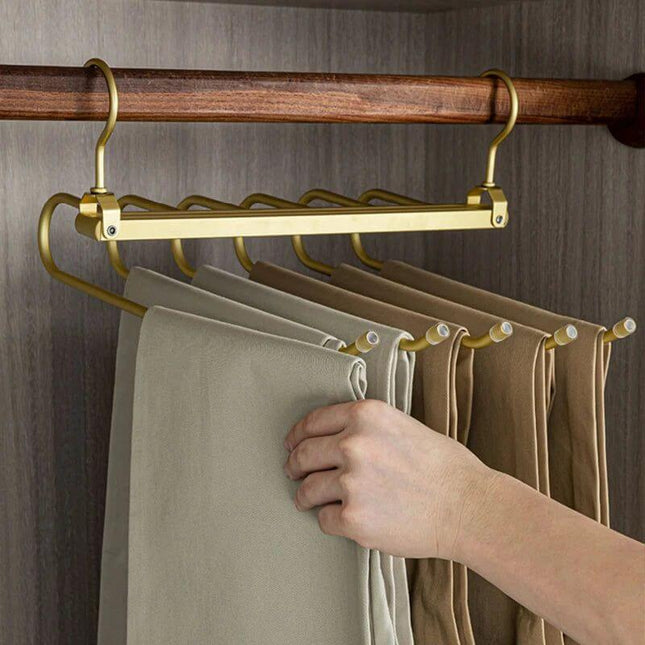 ChandelierDecor - Trousers 6 in 1 Folding 360° Rotatable Aluminium Alloy Hangers