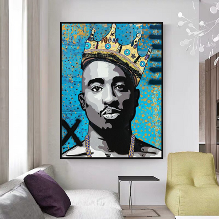 ChandelierDecor - TuPac Singers Canvas Wall Art
