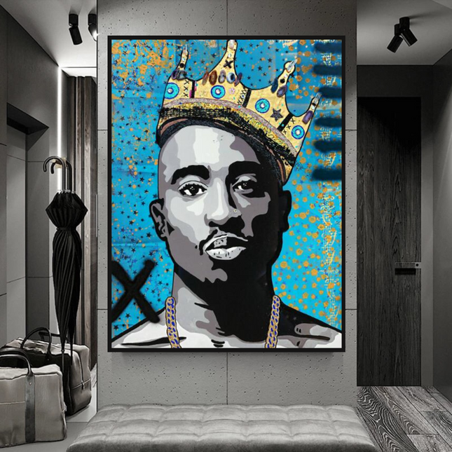 ChandelierDecor - TuPac Singers Canvas Wall Art