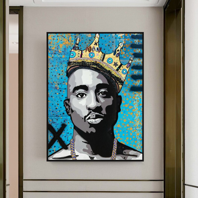 ChandelierDecor - TuPac Singers Canvas Wall Art