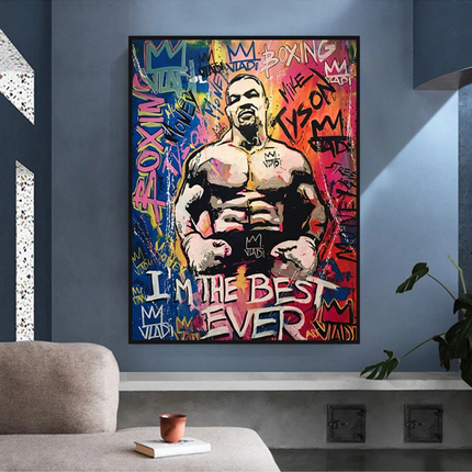 ChandelierDecor - Tyson Fury Champion Boxing Canvas Wall Art