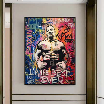 ChandelierDecor - Tyson Fury Champion Boxing Canvas Wall Art
