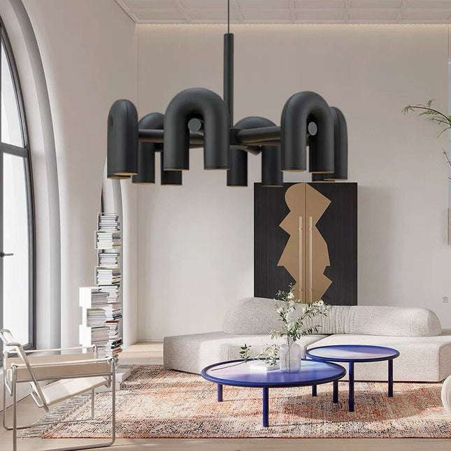 ChandelierDecor - U Shape Chandelier: Illuminate Your Space