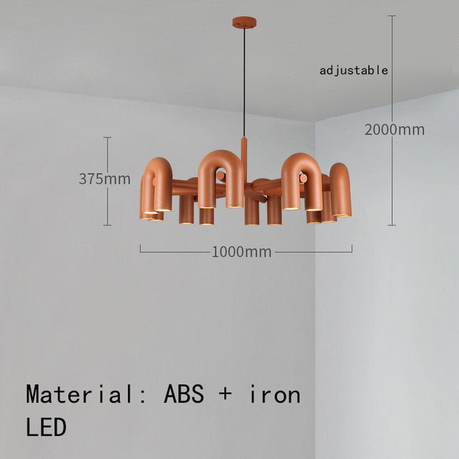 ChandelierDecor - U Shape Chandelier: Illuminate Your Space