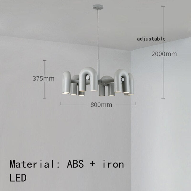 ChandelierDecor - U Shape Chandelier: Illuminate Your Space