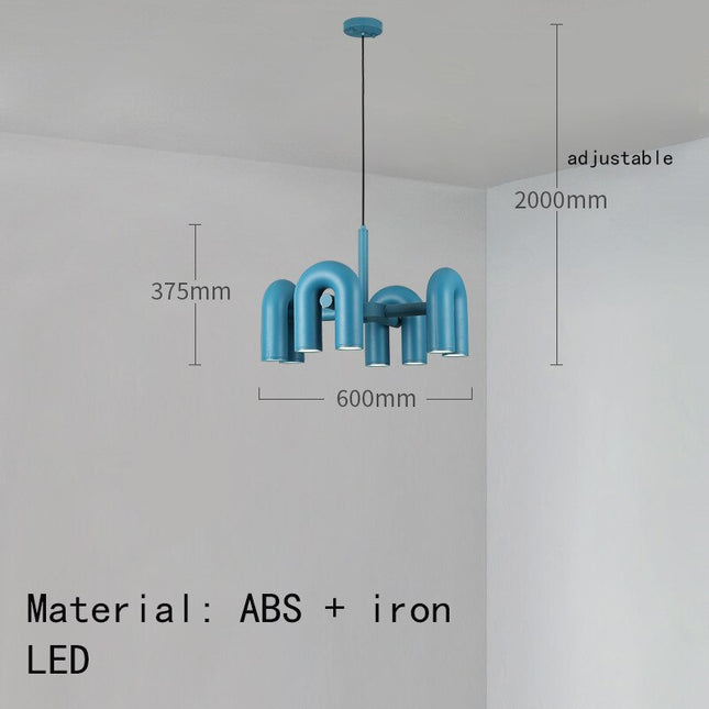 ChandelierDecor - U Shape Chandelier: Illuminate Your Space