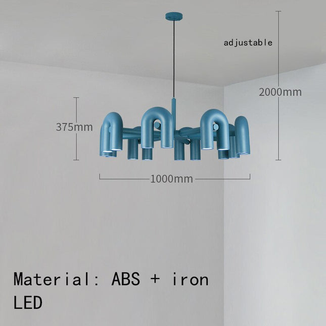 ChandelierDecor - U Shape Chandelier: Illuminate Your Space