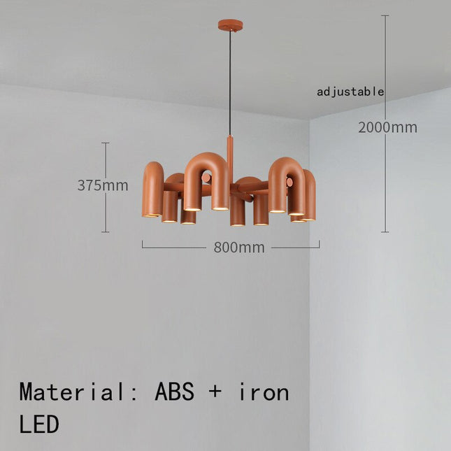ChandelierDecor - U Shape Chandelier: Illuminate Your Space