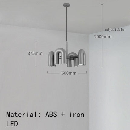 ChandelierDecor - U Shape Chandelier: Illuminate Your Space
