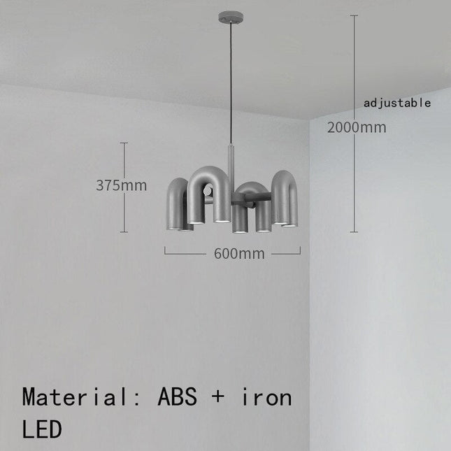 ChandelierDecor - U Shape Chandelier: Illuminate Your Space