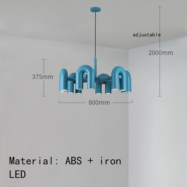 ChandelierDecor - U Shape Chandelier: Illuminate Your Space
