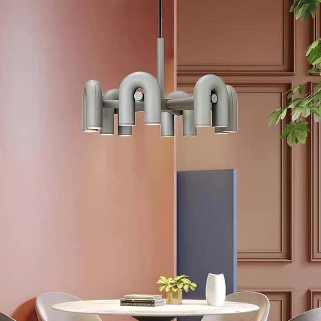 ChandelierDecor - U Shape Chandelier: Illuminate Your Space