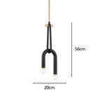 Lampe suspendue simple / Blanc froid