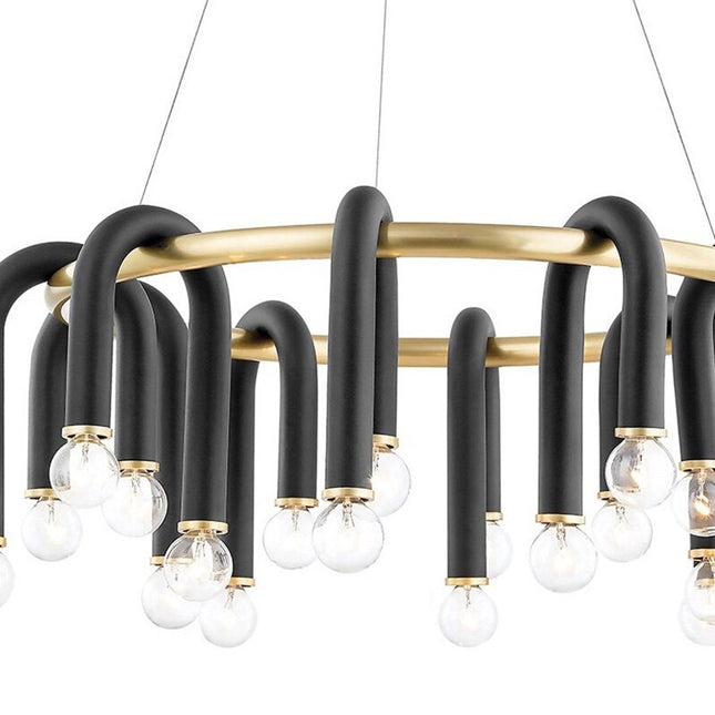 ChandelierDecor - U Shape Tube Chandelier - Exclusive Lighting Fixture