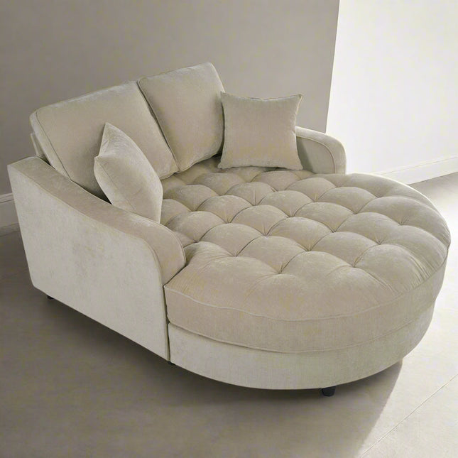 ChandelierDecor - Upgraded Chesterfield Modern Sofa – Tufted Chaise Lounge