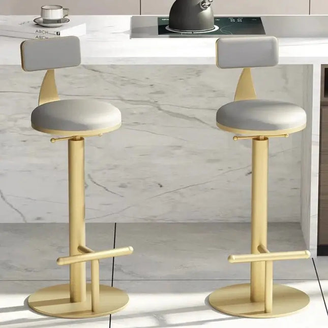 ChandelierDecor - Velvet Bar Stool – Kitchen Island • Kitchen