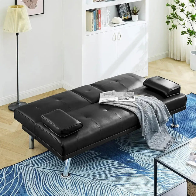 Futon Convertible Sofa Bed Sleeper Couch-Sofa Set