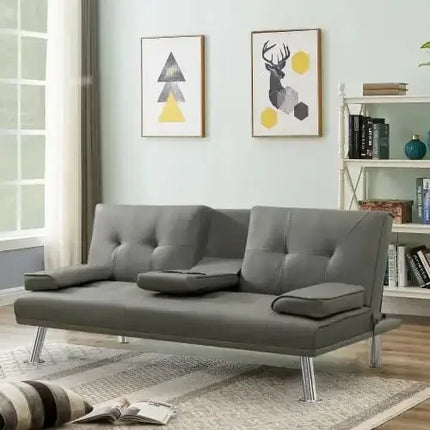 ChandelierDecor-Versatility Sofa Bed – Modern Convertible Sleeper