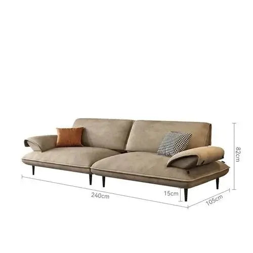 ChandelierDecor - Vintage Luxury Oak Sofa Set