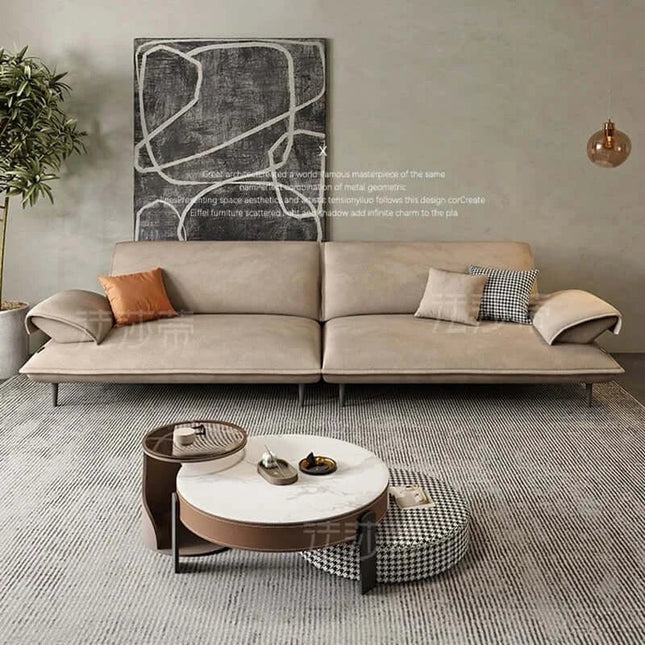 ChandelierDecor - Vintage Luxury Oak Sofa Set