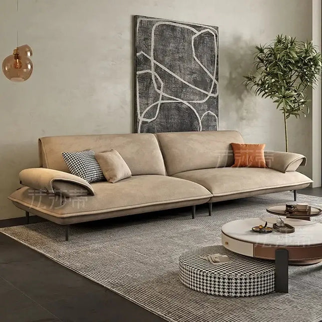 ChandelierDecor - Vintage Luxury Oak Sofa Set