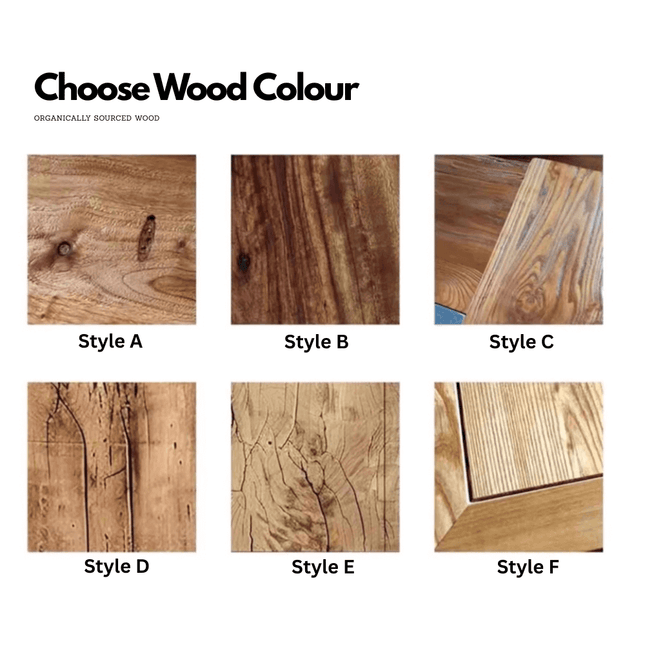 ChandelierDecor - Wabi‑sabi Camphor Wood Bed Frame