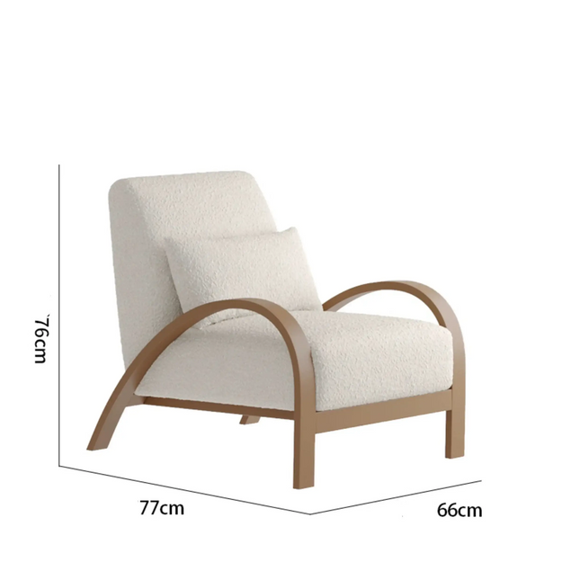 ChandelierDecor - Wabi‑sabi Retro Armchair