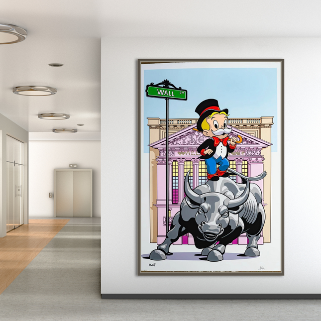 ChandelierDecor - Wall Street Millionaire Forex - Richie Canvas Wall Art