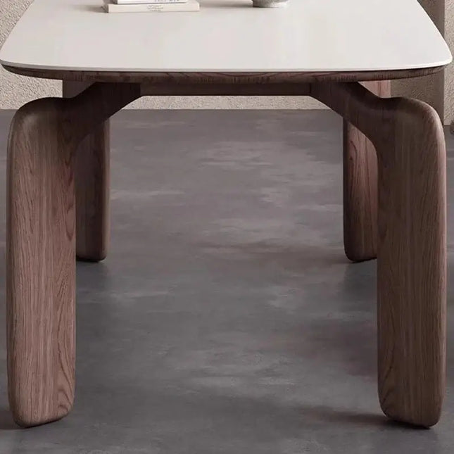 ChandelierDecor - Walnut Dining Table Set – Dining Room