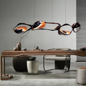 ChandelierDecor - XXX LED Rocks Style Chandelier Dining Island