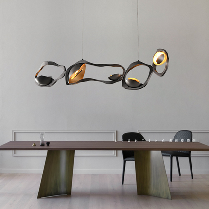 ChandelierDecor - XXX LED Rocks Style Chandelier Dining Island