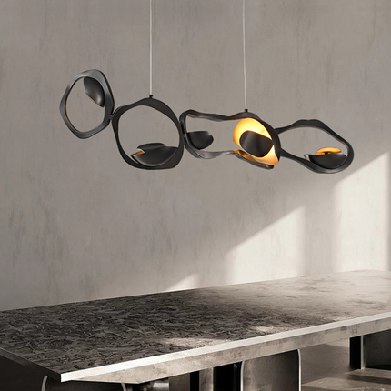 ChandelierDecor - XXX LED Rocks Style Chandelier Dining Island