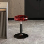 Red / Seat 34cm - Adjustable 45-55cm / Black