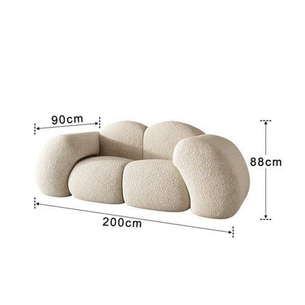 Cloud-Shaped Designer Sofa – Ultra-Plush Modern Luxury Seating-Sofa Set