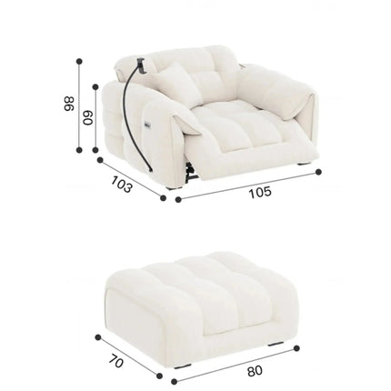 Designer Divano Fancy Electric Sofa Set-Sofa Set