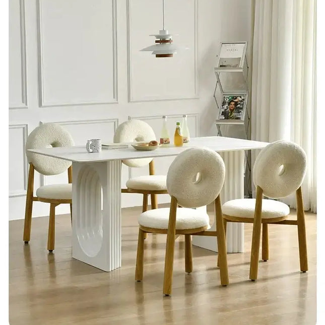 Designer Slate Dining Table Set – Lasting Durability-Dining Tables