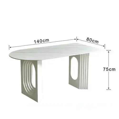 Designer Slate Dining Table Set – Lasting Durability-Dining Tables