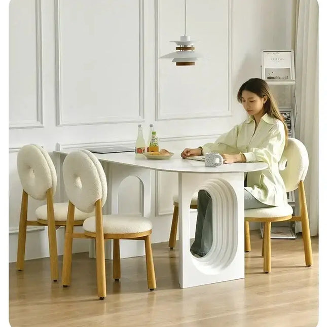 Designer Slate Dining Table Set – Lasting Durability-Dining Tables