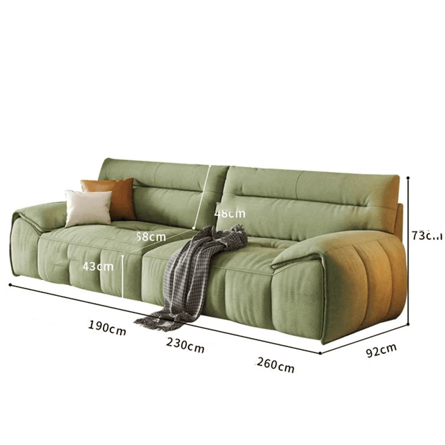 Dutri Scandinavian Canape Sofa Set-Sofa Set