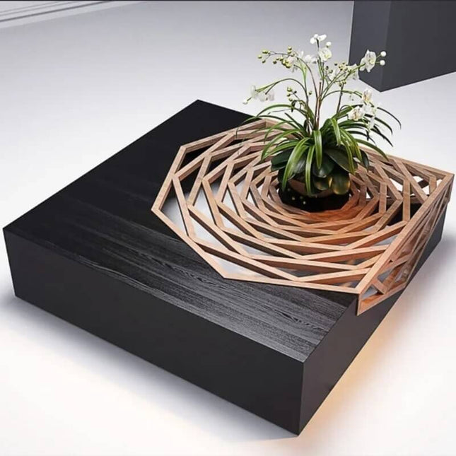 HarmonyKeys Melodic Piano Coffee Table-Coffee Table