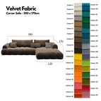 Corner Sofa - 300 x 170cm