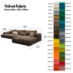 Corner Sofa - 330 x 170cm