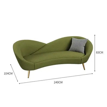 Lip Petals Designer Italian Sofa Set-Sofa Set