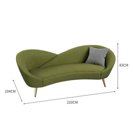 Lip Petals Designer Italian Sofa Set-Sofa Set