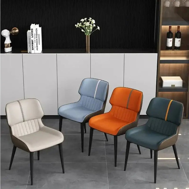 Luxury n Comfort Leather Dining Chair-Dining Chairs